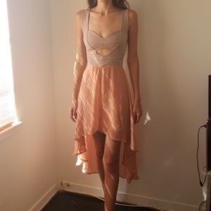 High Low Cut Out Dress
